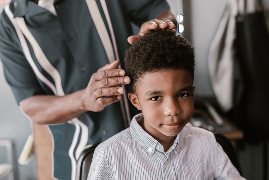 Primeiro corte infantil